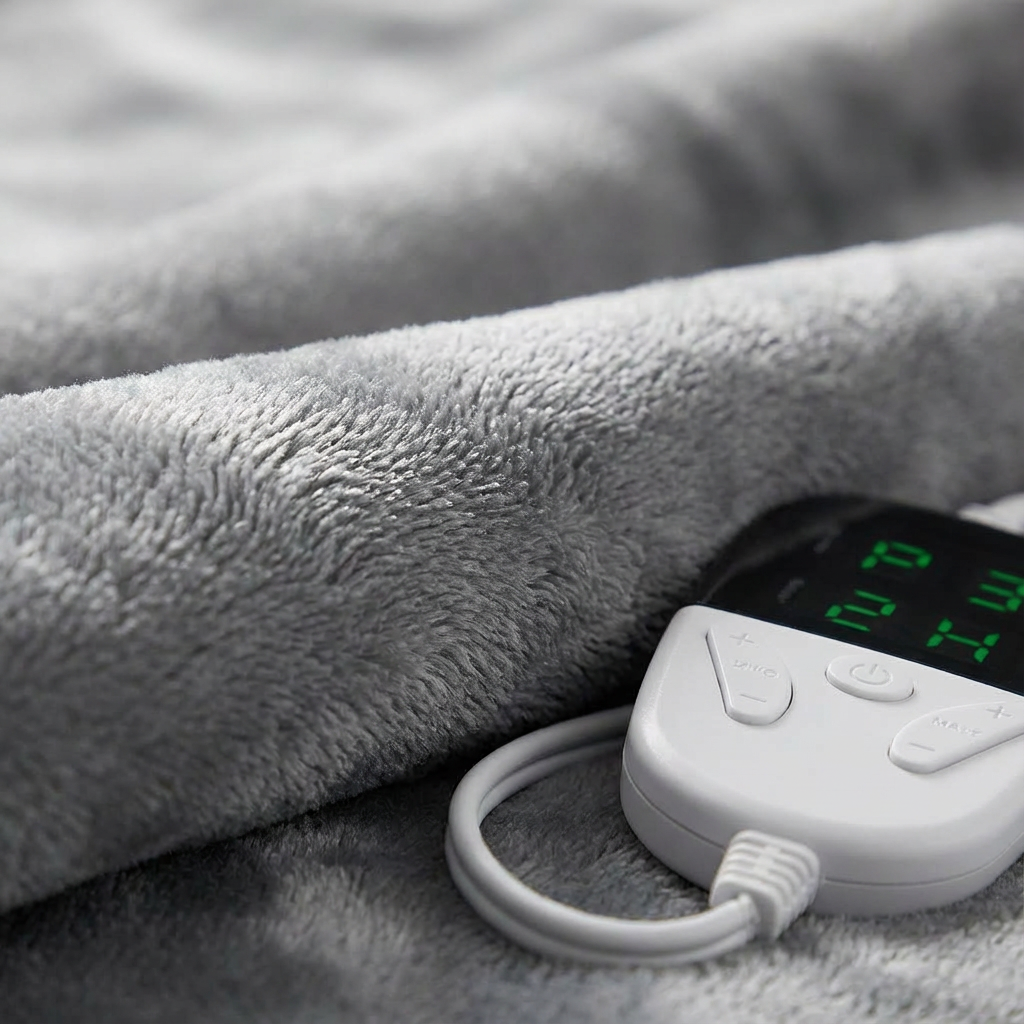 Knithustle Soft Heated Blanket