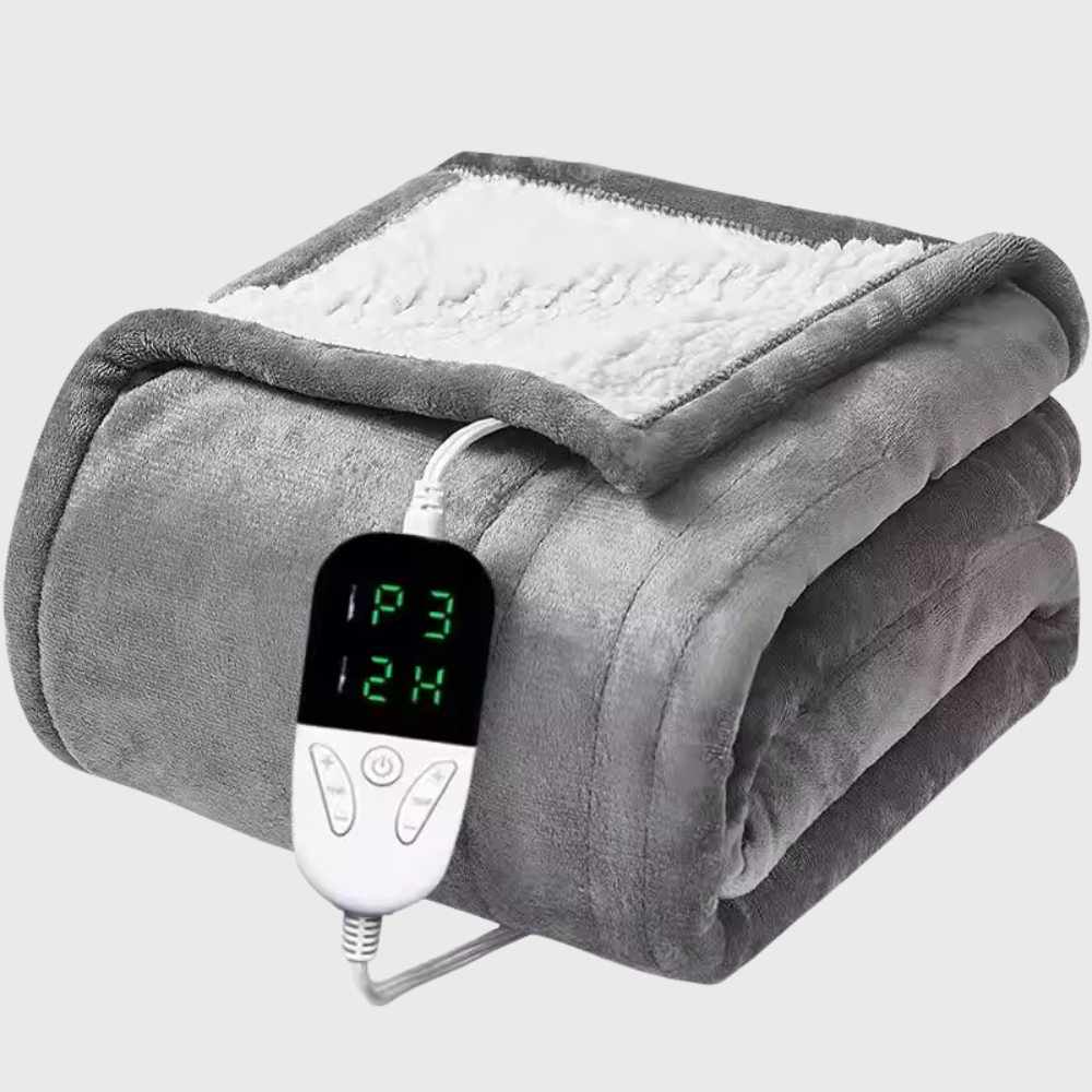 Knithustle Soft Heated Blanket